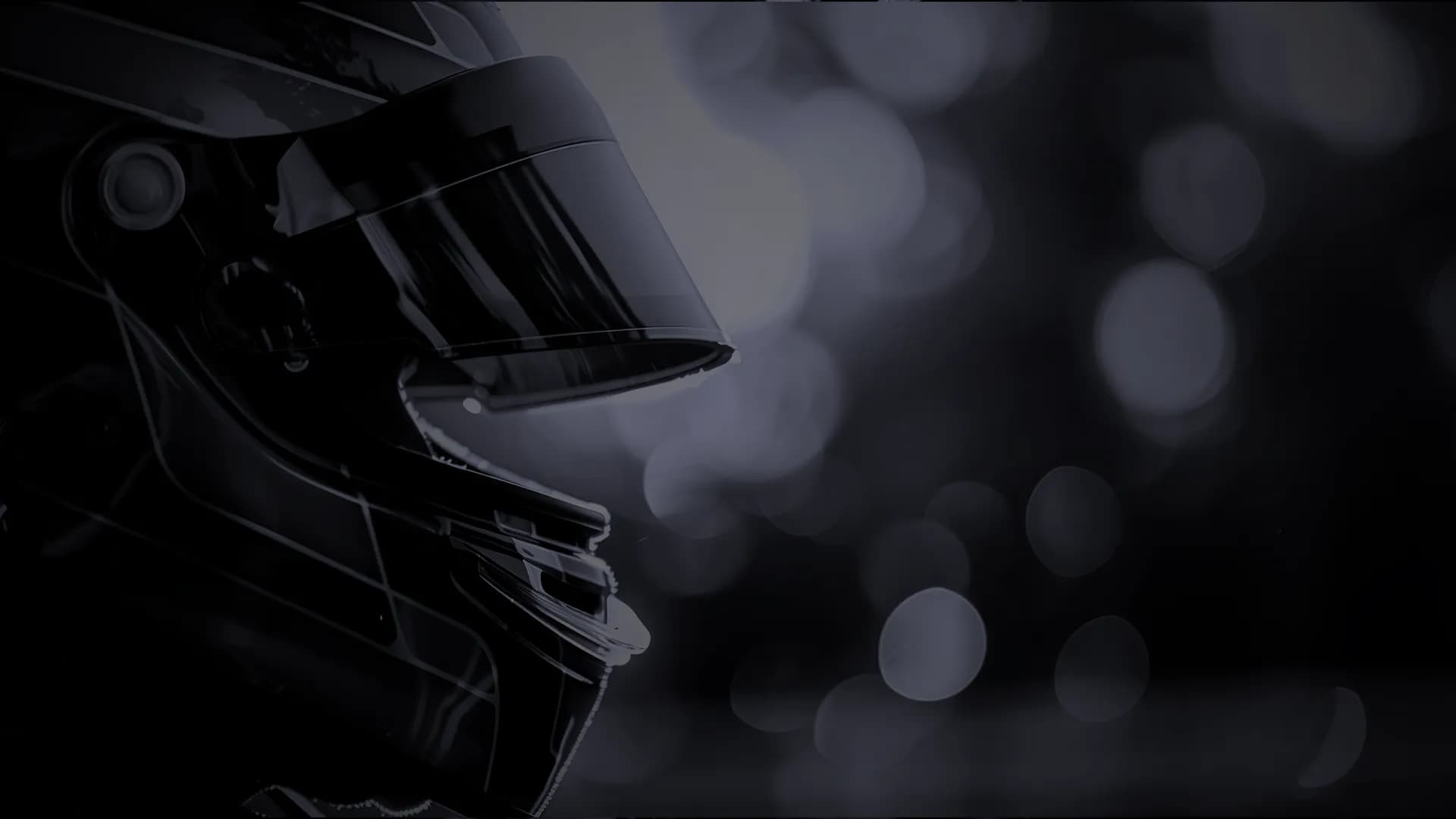 Image de casque de moto en noir et blanc